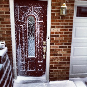 Sneg na vratih